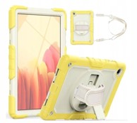 NIKCORP Robusna zaštitna maska za Samsung Galaxy Tab A7 10.4" (2020) s rotirajućim stalkom i naramenicom, žuta